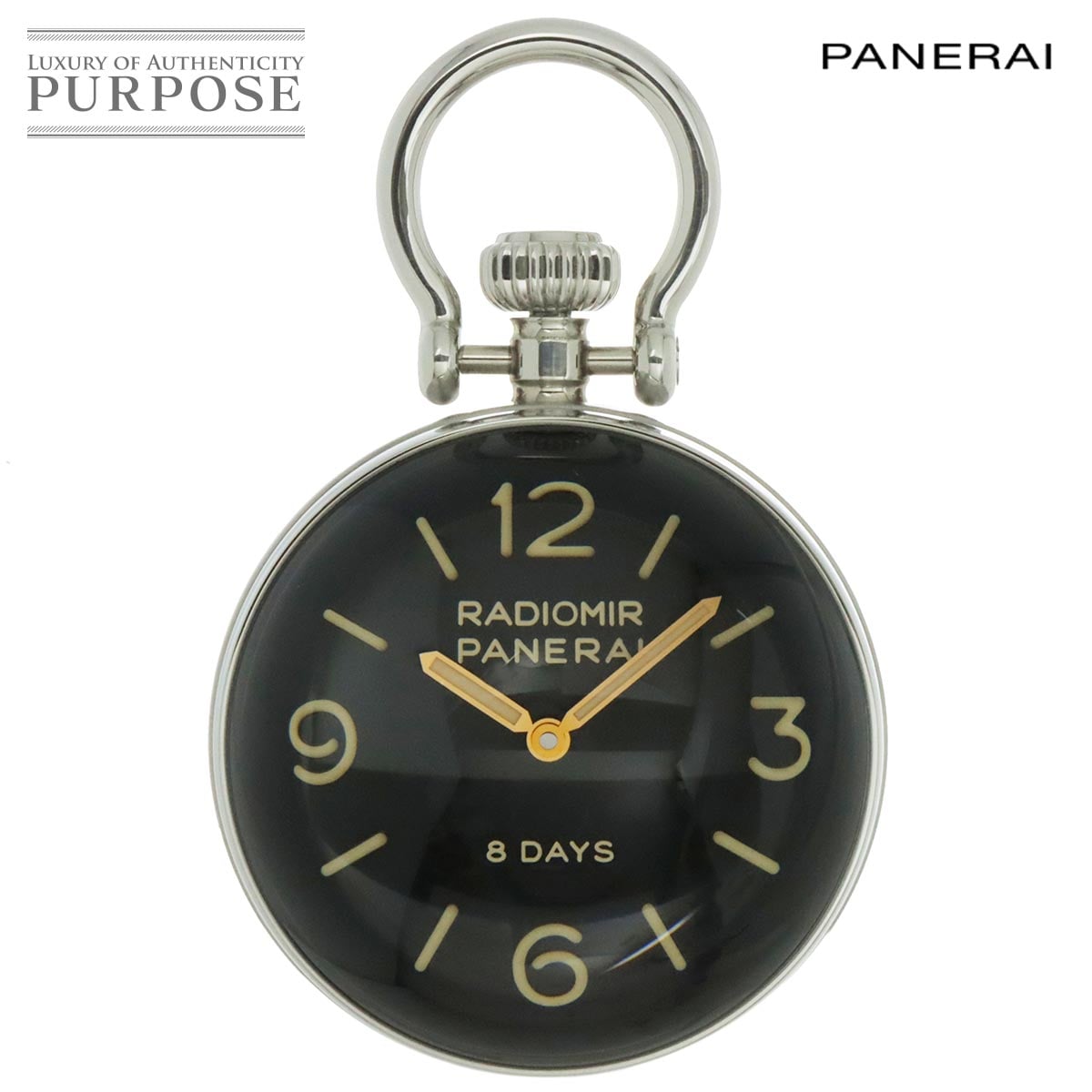 PANERAI テーブルクロック 置き時計 PAM00314 ホワイト クォーツ