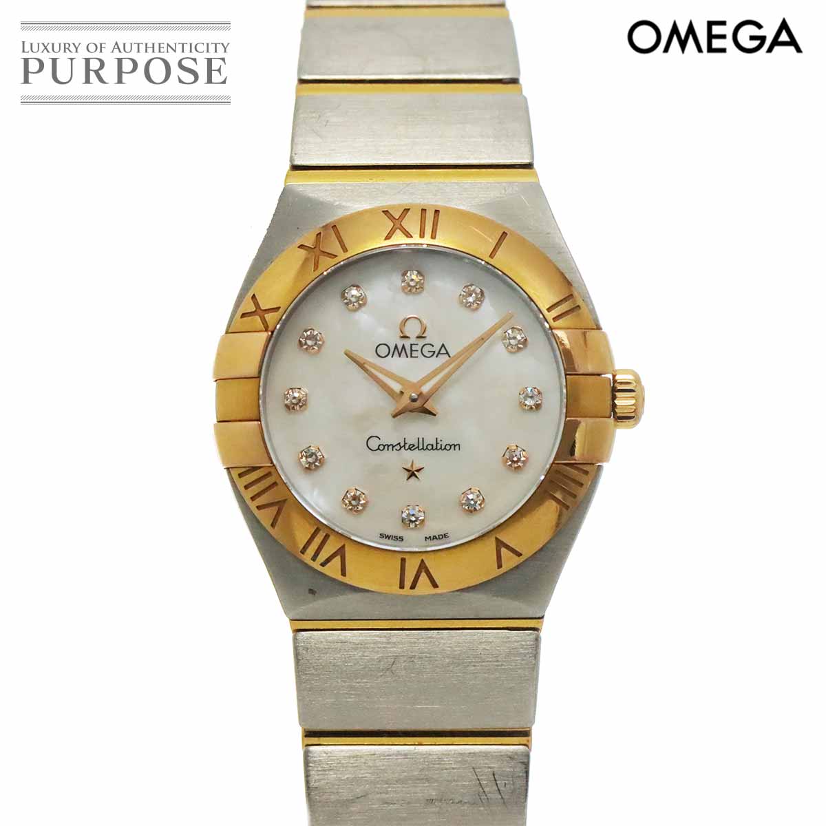 OMEGA コンステレーション ミニ コンビ 1362 30 レディース 腕時計