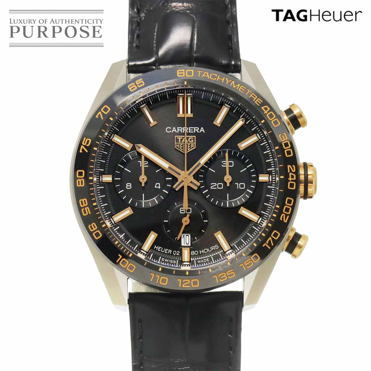 も*プ様 TAG Heuer Carrera 自動巻き時計　メンズ腕時計　中古稼 Watches,Designers,T,TAG Heuer | 中古ジュエリー、中古ブランド品