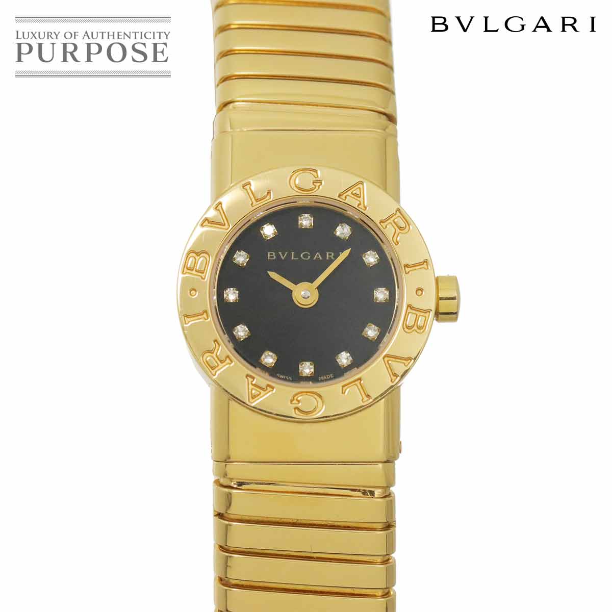 ブルガリ BVLGARI トリカ BJ06 レディース 腕時計 ダイヤ ゴールド K18YG イエローゴールド 金無垢 クォーツ ウォッチ Torika 90296360 BVLGARI トリカ BJ06 レディース 腕時計 ダイヤ ゴールド K18YG