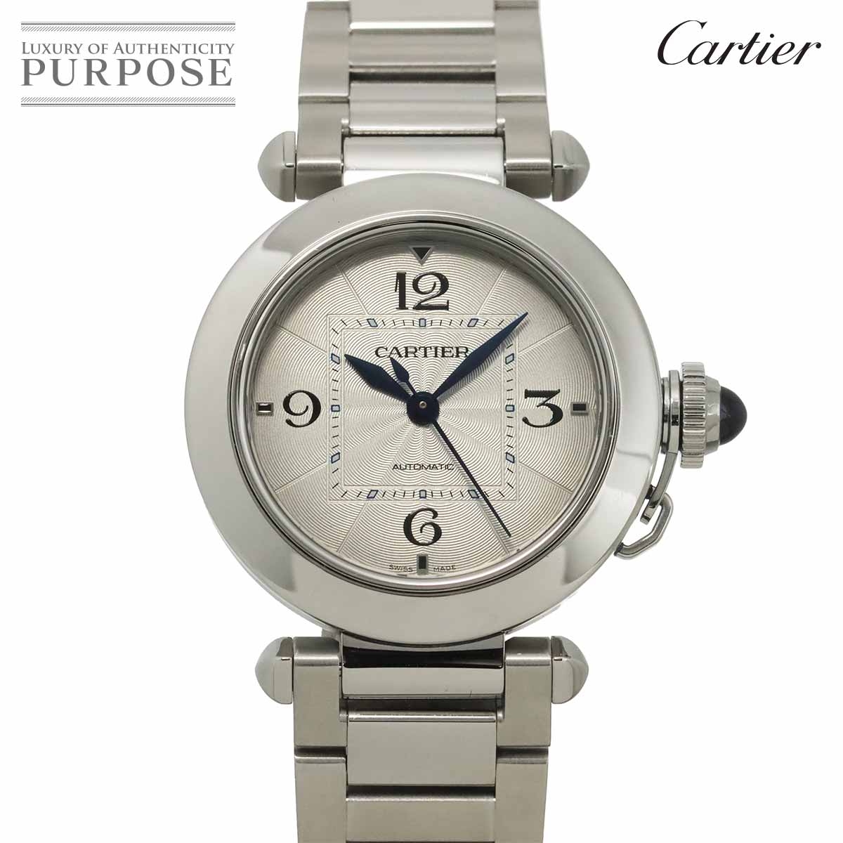 Cartier バロンブルー SM 28mm コンビ W6920034 レディース 腕時計