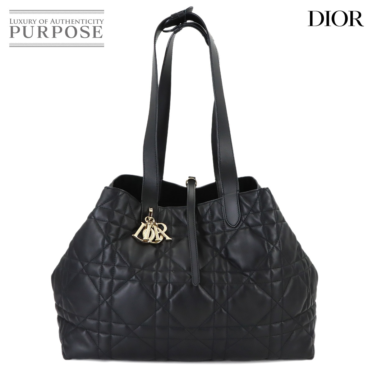 Christian Dior オブリーク サドル チェーン ポーチ ウォレット 二