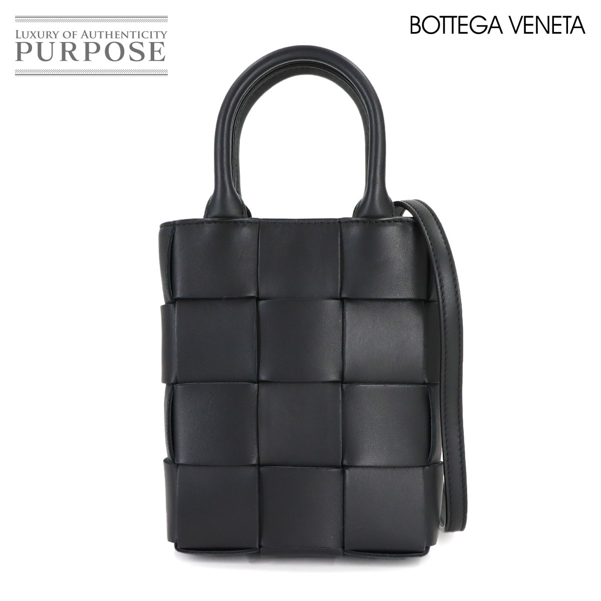 BOTTEGA VENETA イントレチャート パデッド カセット ショルダー