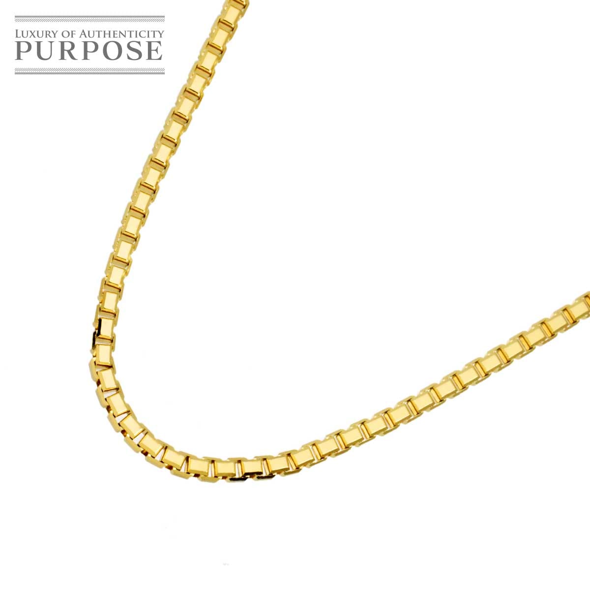 K18 YG ベネチアン ネックレス 59cm イエローゴールド 750 Necklace 90324668