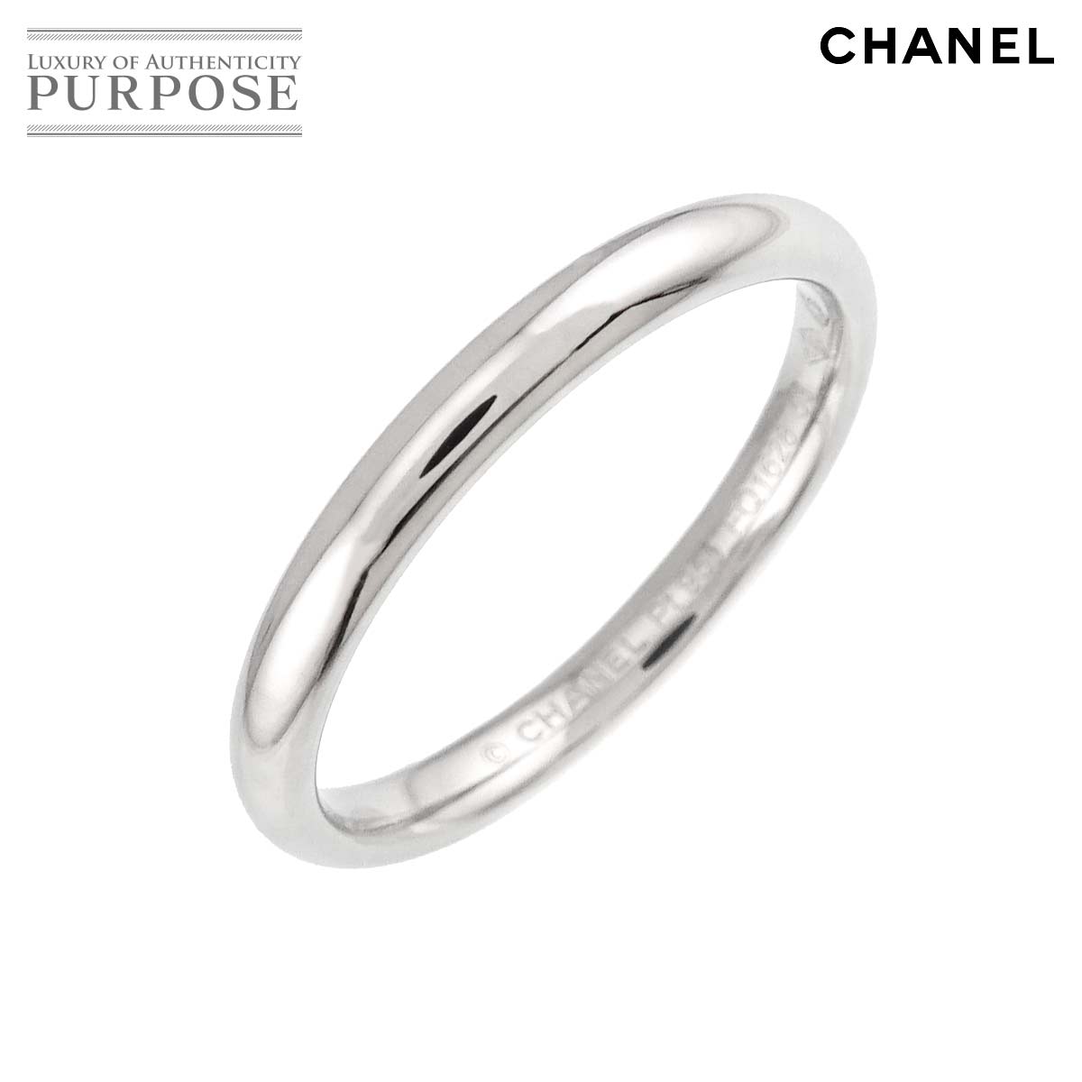 CHANEL ジョン パリジャン #53 リング Pt プラチナ 指輪 Ring 【証明書付き】シャネル 90321593