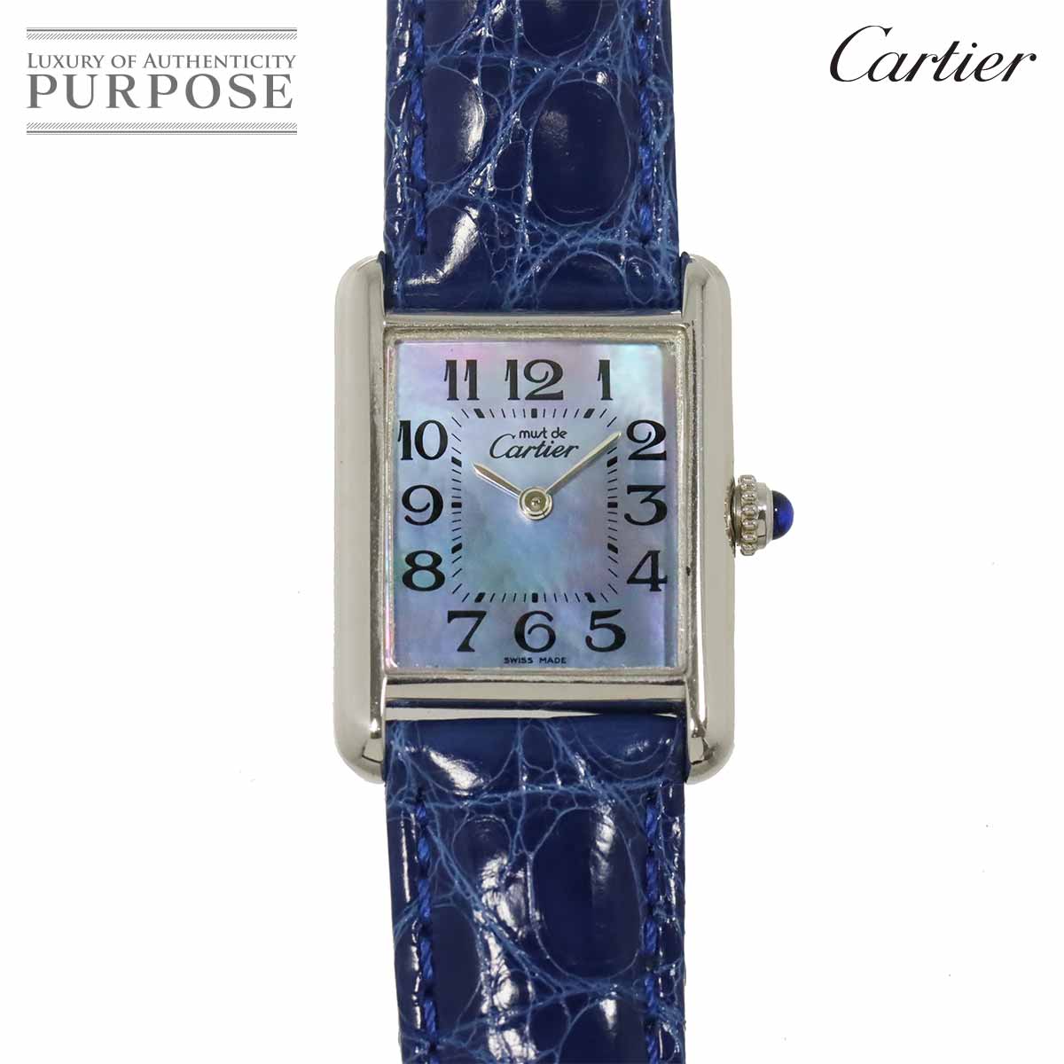 Cartier マスト21 ヴァンティアン クロノスカフ W10184U2 クロノグラフ