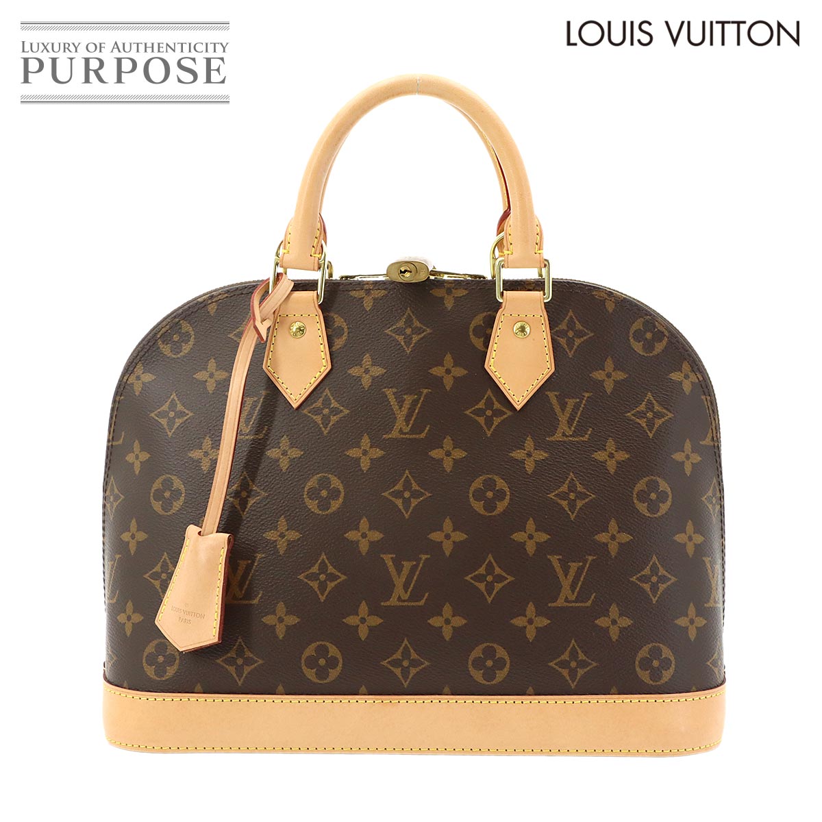 LOUIS VUITTON モノグラム アルマ PM ハンド バッグ ブラウン M53151 RFID Monogram Alma PM ルイ ヴィトン 90322229