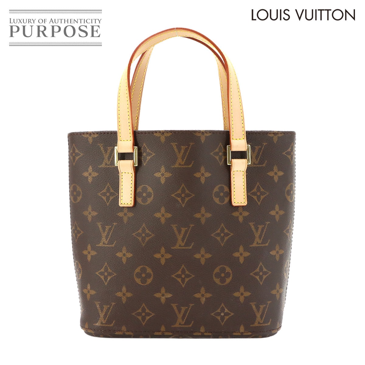LOUIS VUITTON モノグラム ヴァヴァン PM ハンド バッグ ブラウン M51172 Monogram Vavin PM ルイ ヴィトン 90322262