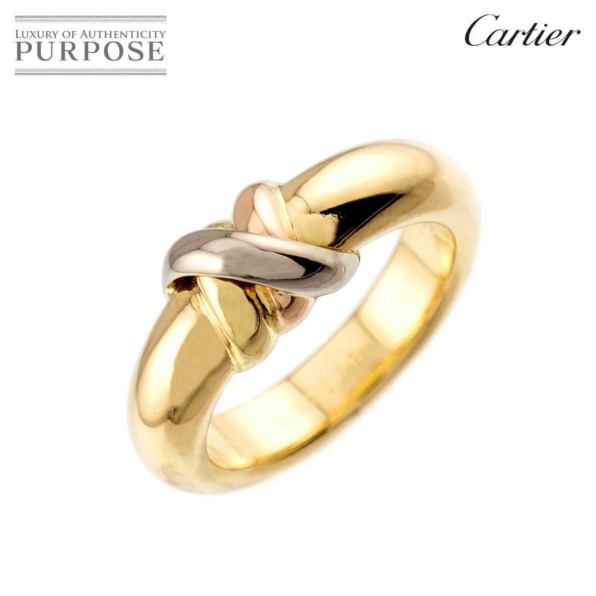 Cartier ミニラブ #49 リング K18 YG イエローゴールド 750 指輪 Mini