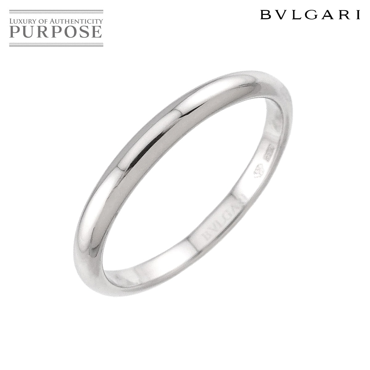 BVLGARI フェディ 15.5号 リング Pt プラチナ 指輪 Fedi Ring ブルガリ 90321995