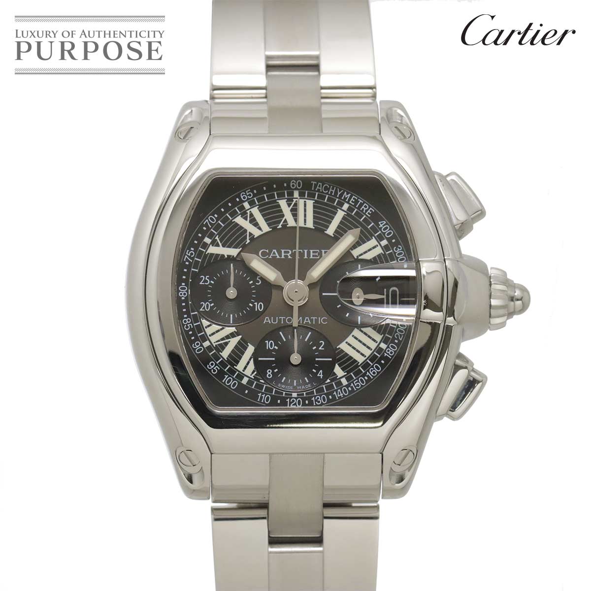 Cartier カリブル ドゥ カルティエ W7100041 デイト メンズ 腕時計