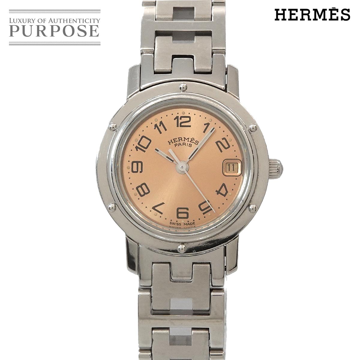 HERMES クリッパー クロノグラフ CL1.310 ヴィンテージ レディース