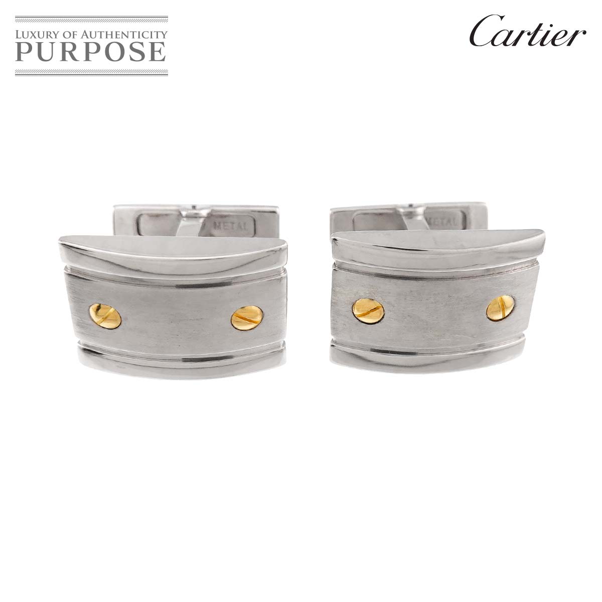 Cartier トリニティ カフス K18 YG WG PG スリーゴールド スリーカラー
