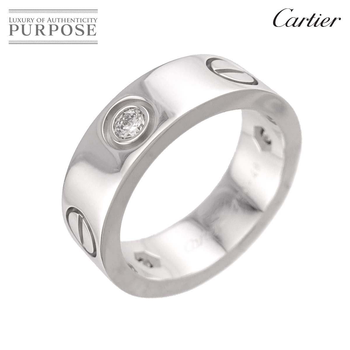 Cartier ラニエール #51 リング K18 WG ホワイトゴールド 750 指輪