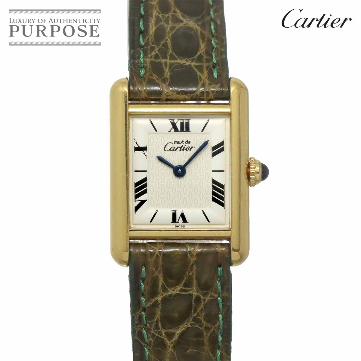 Cartier マスト21 ヴァンティアン クロノスカフ W10184U2 クロノグラフ