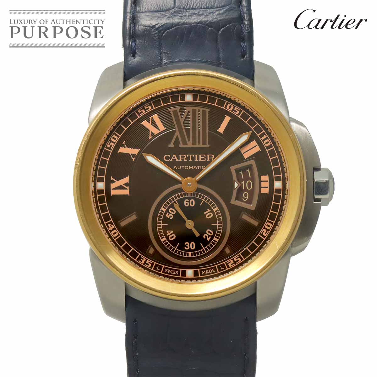 カルティエ ＣＡＲＴＩＥＲ 腕時計 マスト２１ クロノスカフ クォーツ メンズ Cartier マスト21 ヴァンティアン クロノスカフ W10184U2 クロノグラフ