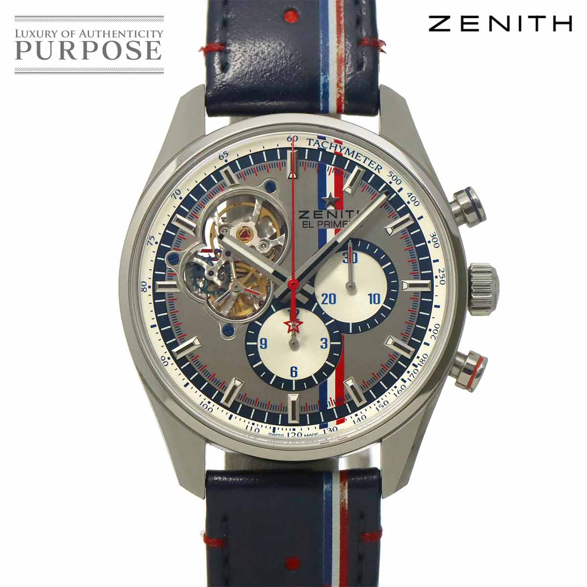 ZENITH エルプリメロ クロノマスター 1969ツールオートエディション 03 2044 4061 500本限定 クロノグラフ メンズ 腕時計 シルバー 自動巻き ウォッチ El Primero ゼニス 90327941