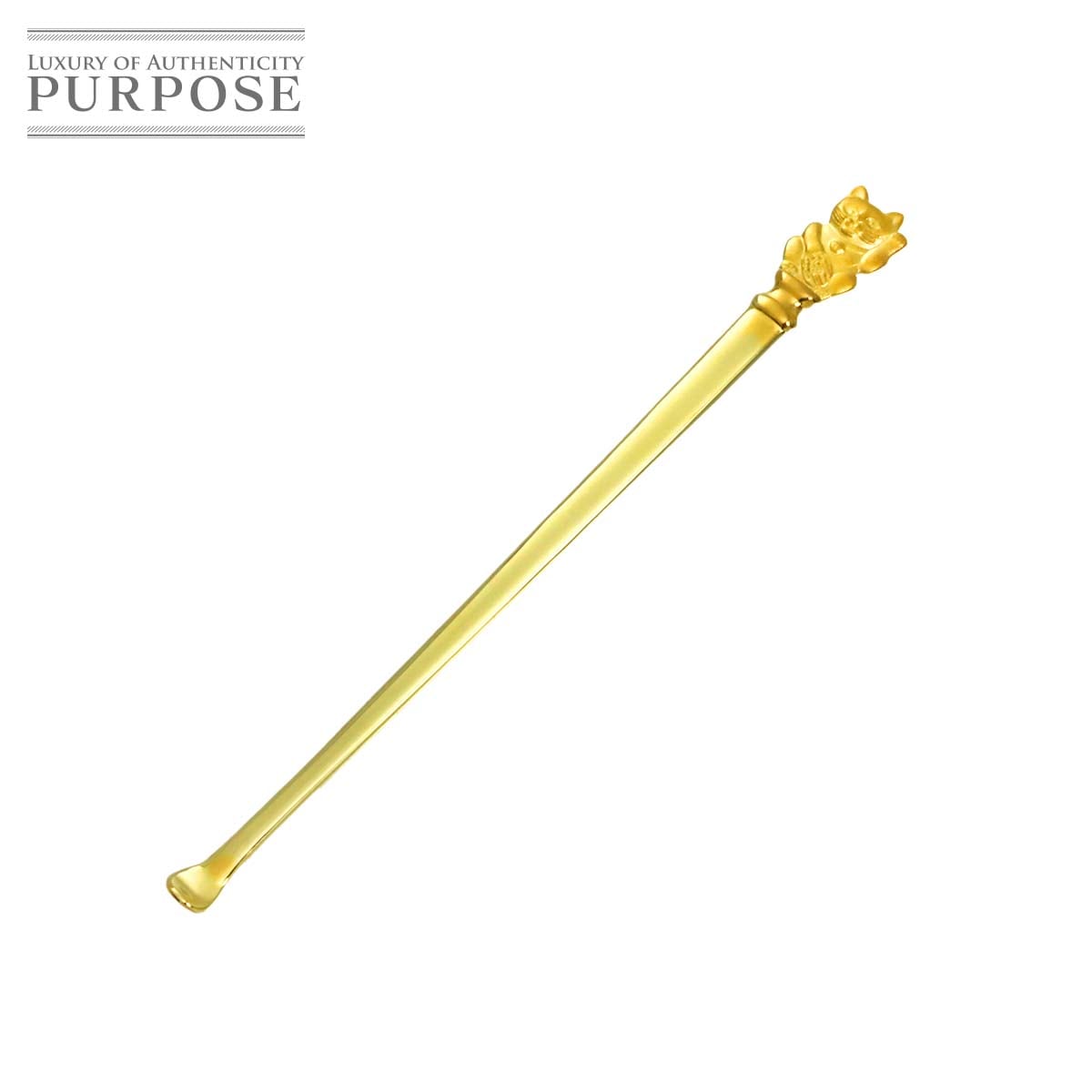 耳かき K18 YG イエローゴールド 750 ear pick cleaning 90324213