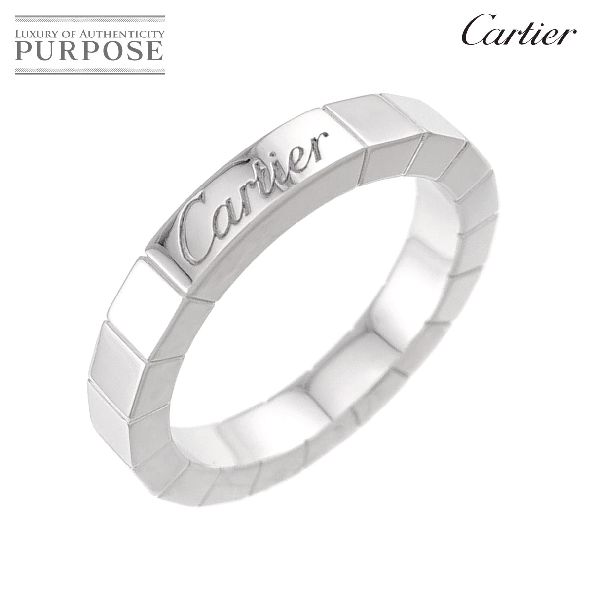 Cartier ミニラブ #51 リング ダイヤ K18 WG ホワイトゴールド 750