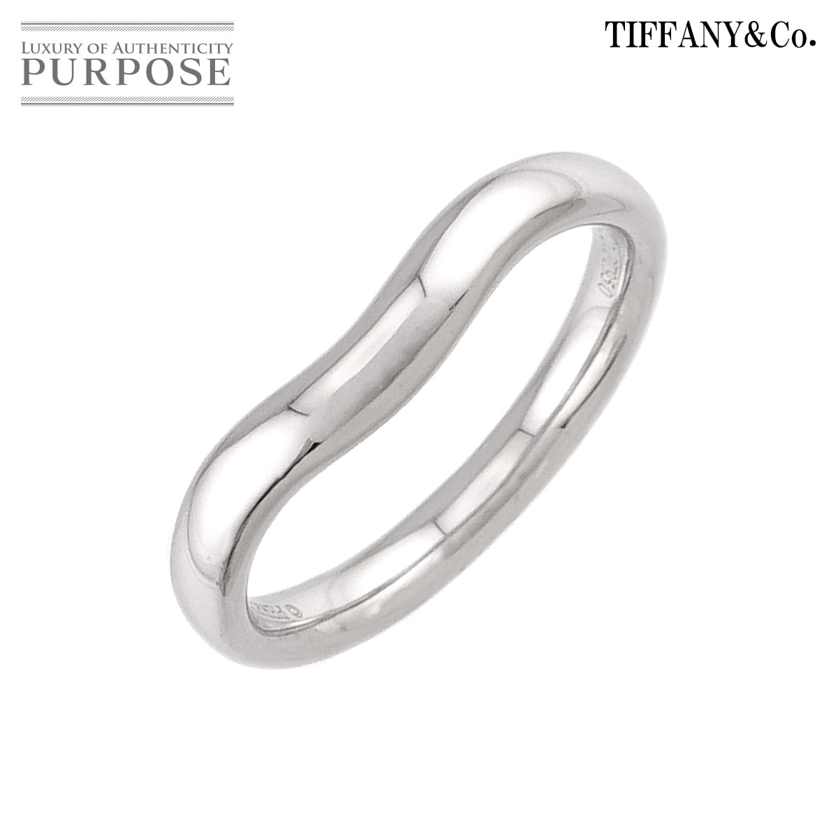 TIFFANY&Co. クラシック 14号 リング 幅3mm Pt プラチナ 指輪 Ring 
