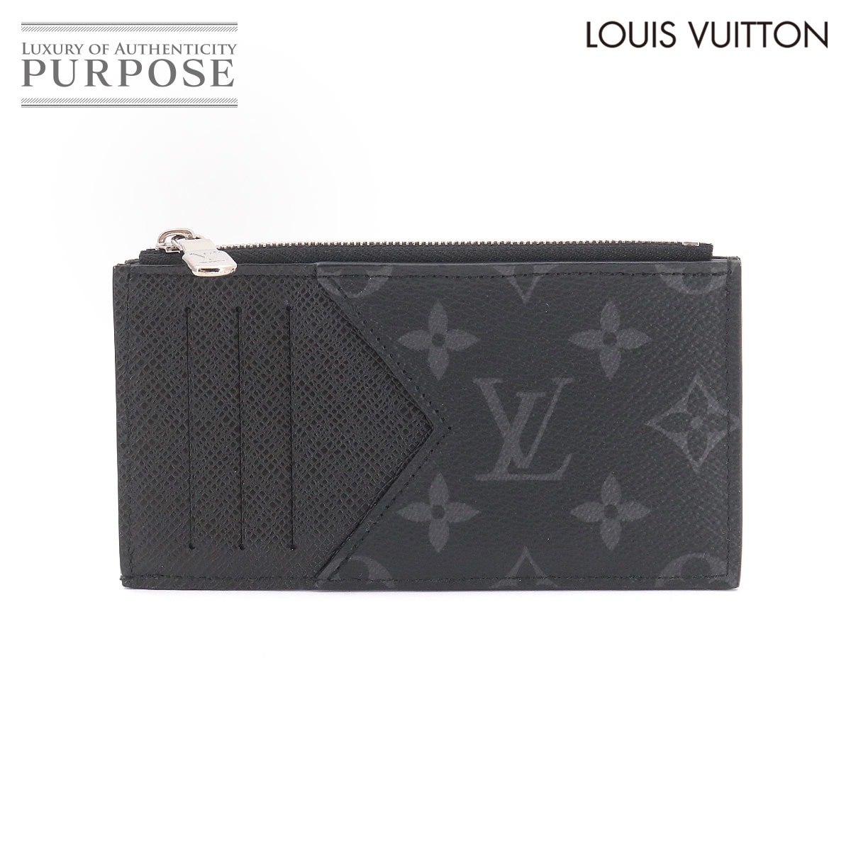 LOUIS VUITTON タイガラマ コインカード ホルダー コインケース ノワール M30271 Coin Card Holder ルイ ヴィトン 90326278
