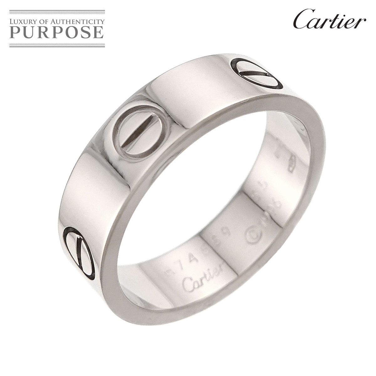 カルティエ　ラブリング Cartier ラブ #49 リング K18 YG イエローゴールド 750 指輪 Love Ring