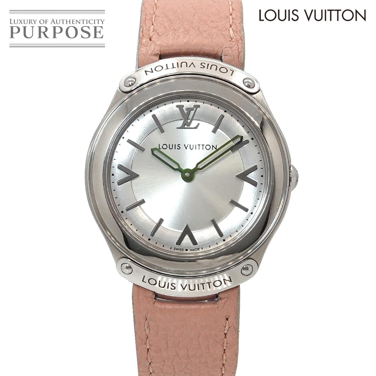LOUIS VUITTON フィフティ ファイブ Q6J00 レディース 腕時計 シルバー クォーツ ウォッチ Fifty five ルイ ヴィトン 90328073