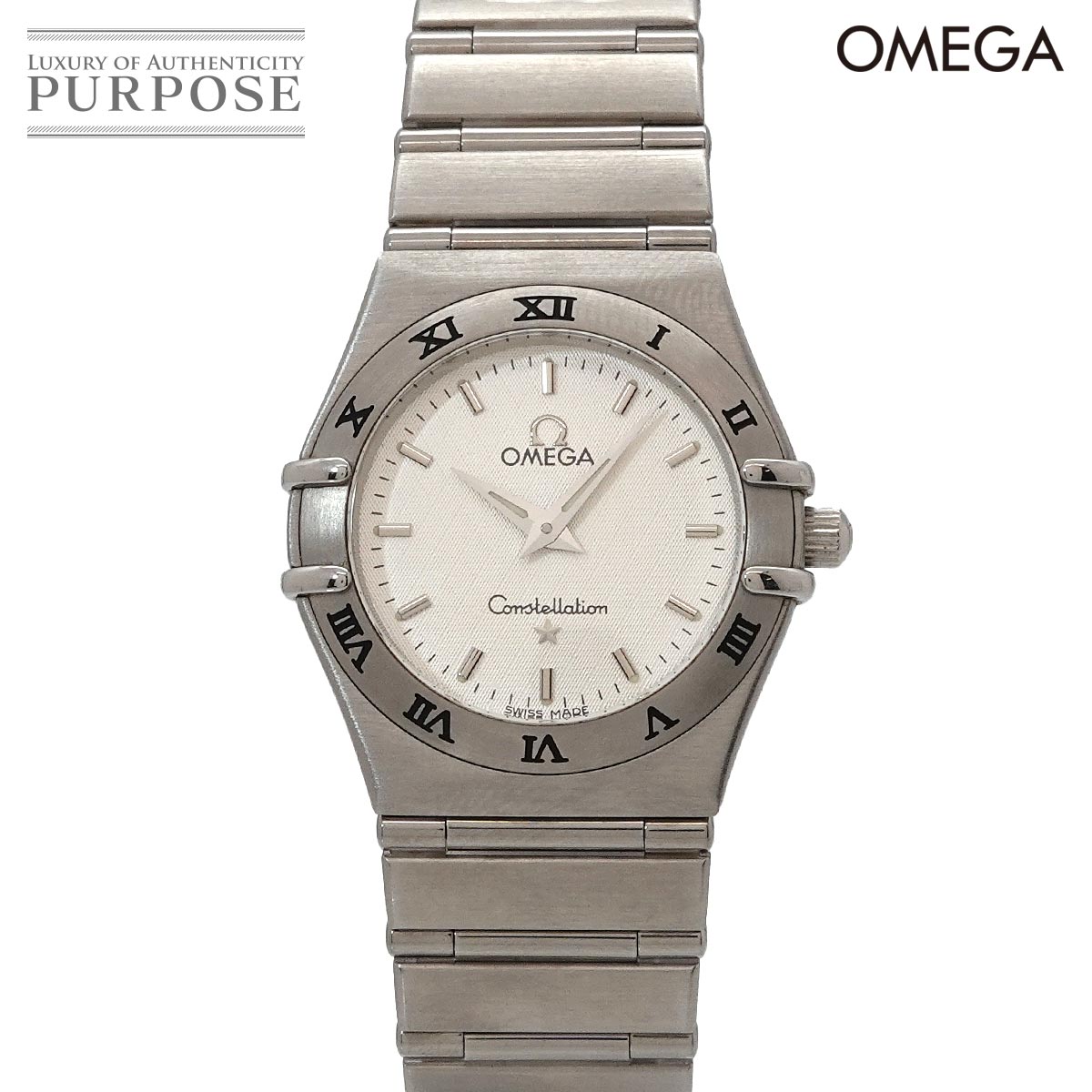 OMEGA コンステレーション 1572 30 レディース 腕時計 シルバー クォーツ ウォッチ Constellation オメガ 90329346