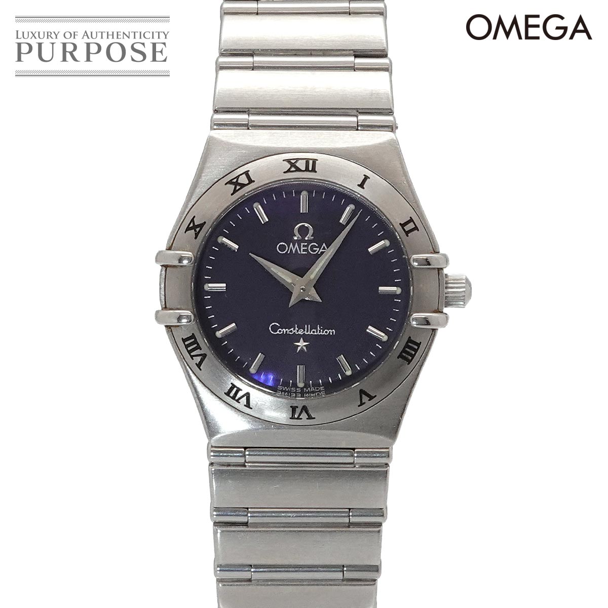 OMEGA コンステレーション 1572 40 レディース 腕時計 グレー クォーツ ウォッチ Constellation オメガ 90329349