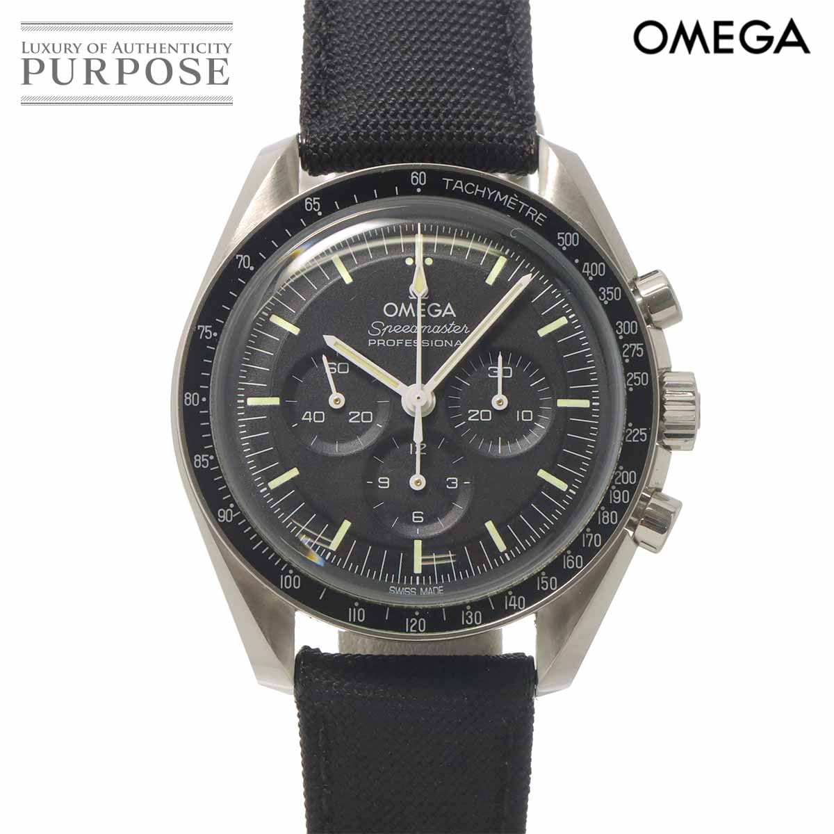 OMEGA スピードマスター プロフェッショナル ムーンウォッチ 310 32 42 50 01 001 クロノグラフ メンズ 腕時計 ブラック 手巻き ウォッチ Speedmaster オメガ 90330080