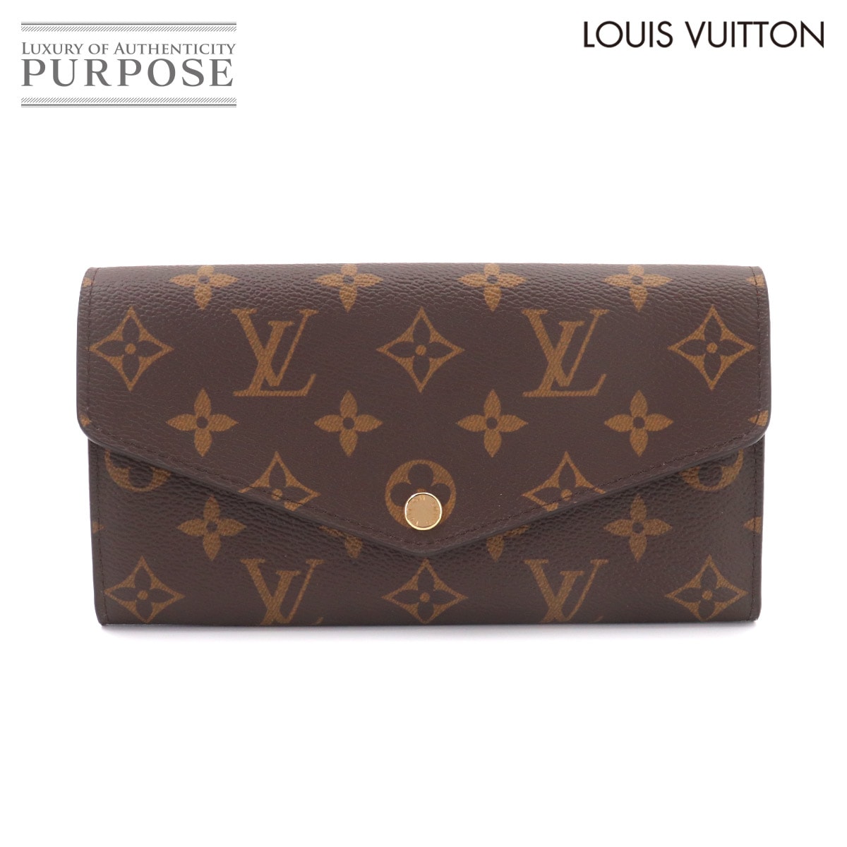 LOUIS VUITTON モノグラム ポルトフォイユ サラ 二つ折り 長財布 フューシャ M62234 RFID Monogram Sarah ルイ ヴィトン 90326122