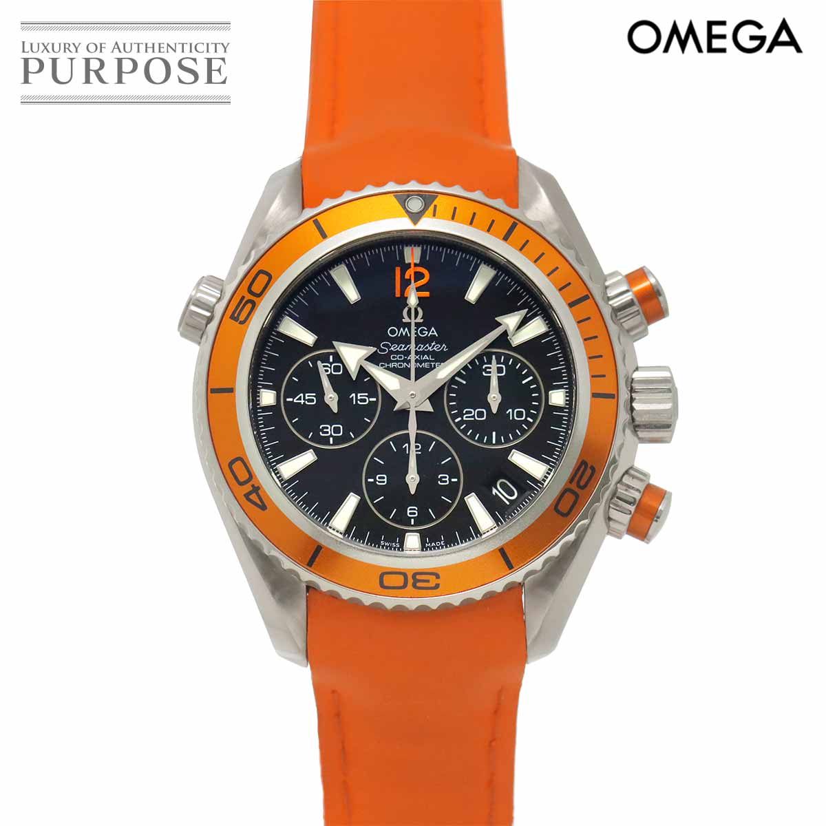 OMEGA シーマスター プラネットオーシャン コーアクシャル クロノグラフ 222 32 38 50 01 003 メンズ 腕時計 自動巻き オメガ 90330544