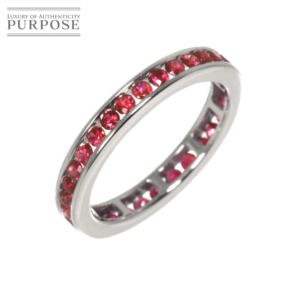 リング 16号 ダイヤ 1.004ct/0.35ct Pt プラチナ 指輪 Diamond Ring