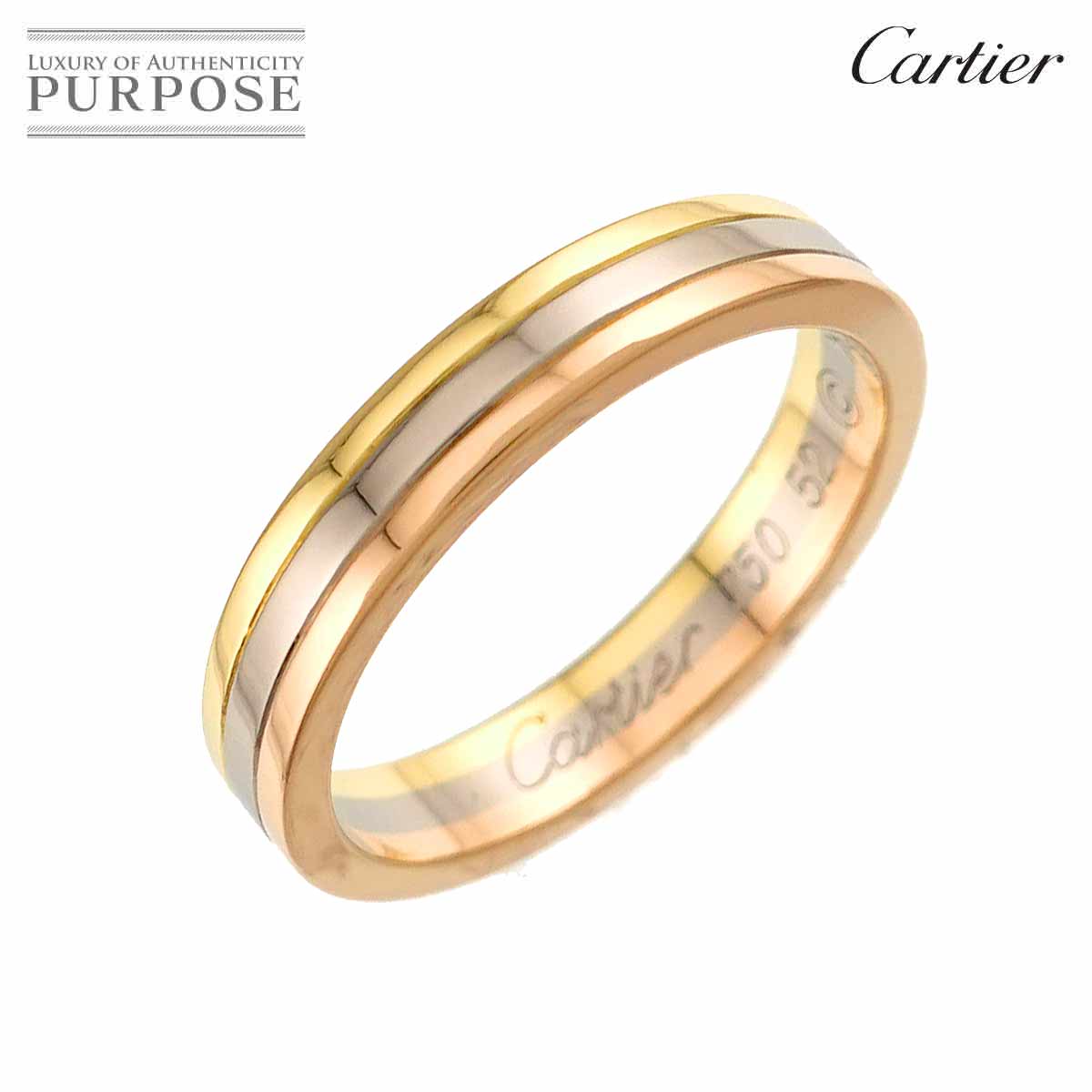 Cartier ダムール ハート #47 リング ダイヤ K18 WG ホワイトゴールド 