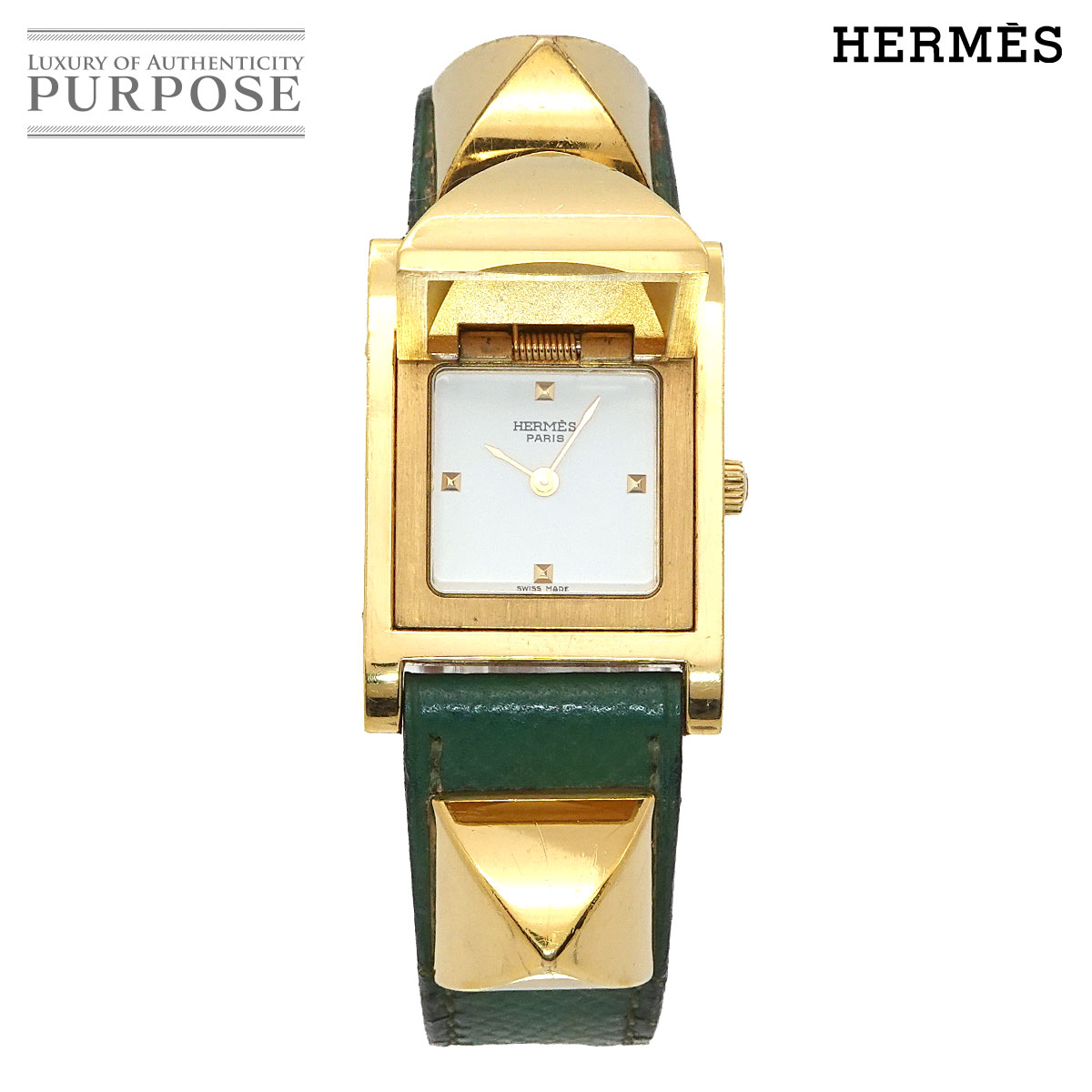 HERMES クリッパーダイバー CL7 710 ヴィンテージ メンズ 腕時計