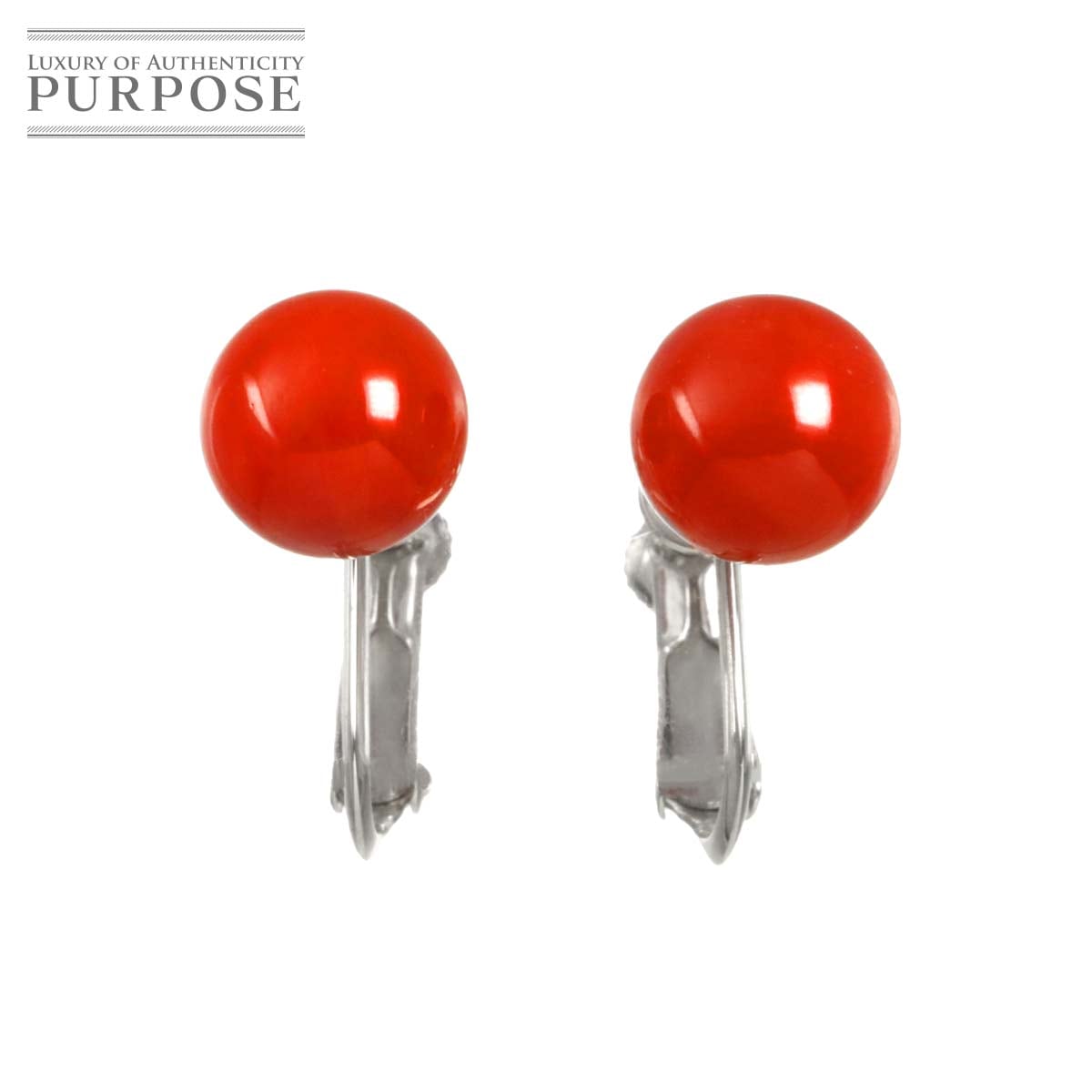 ダイヤ K14 WG ピアス ホワイトゴールド 585 Diamond Earrings Pierced