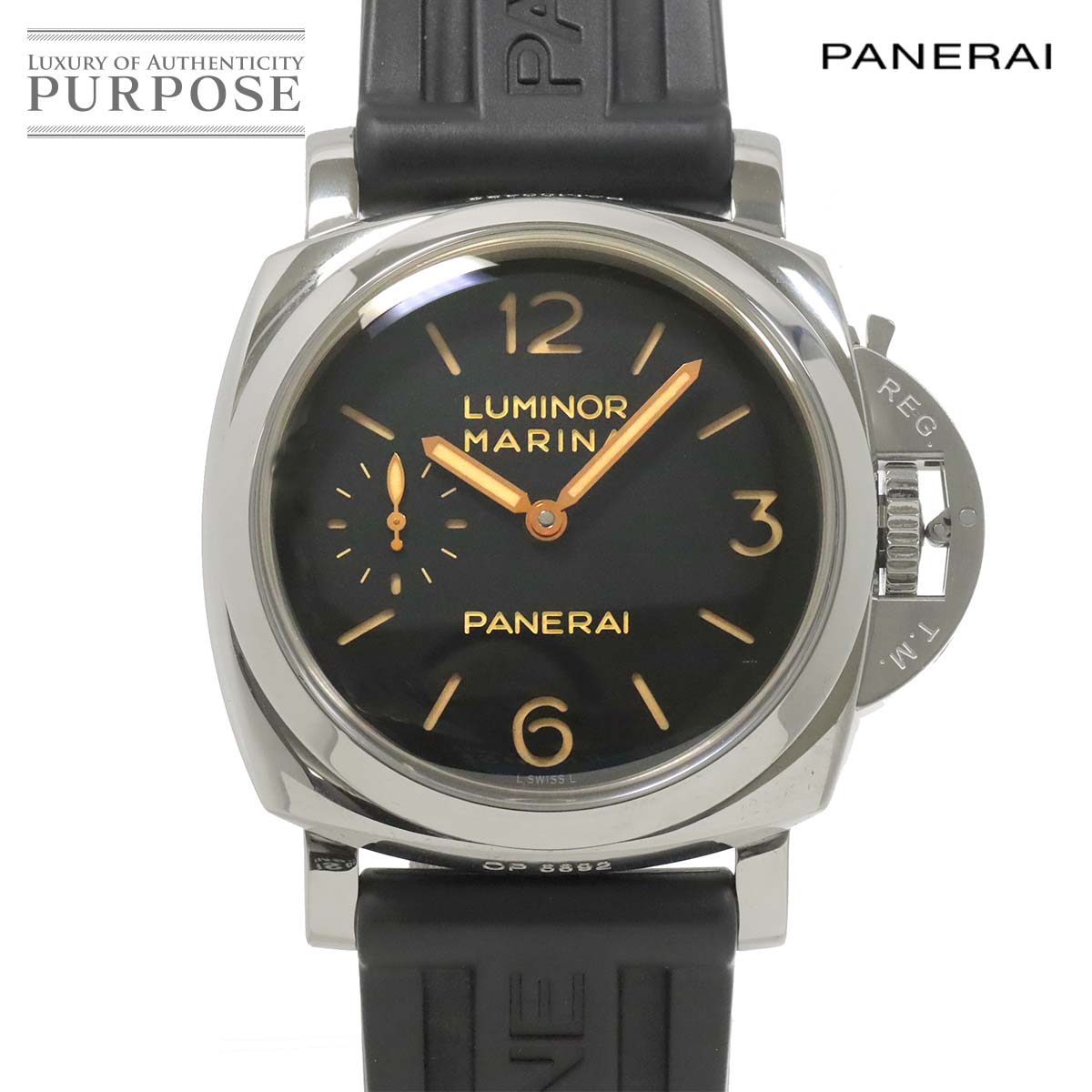 PANERAI ルミノールマリーナ1950 3デイズ PAM00422 メンズ 腕時計 ブラック 手巻き ウォッチ Luminor パネライ 90323250