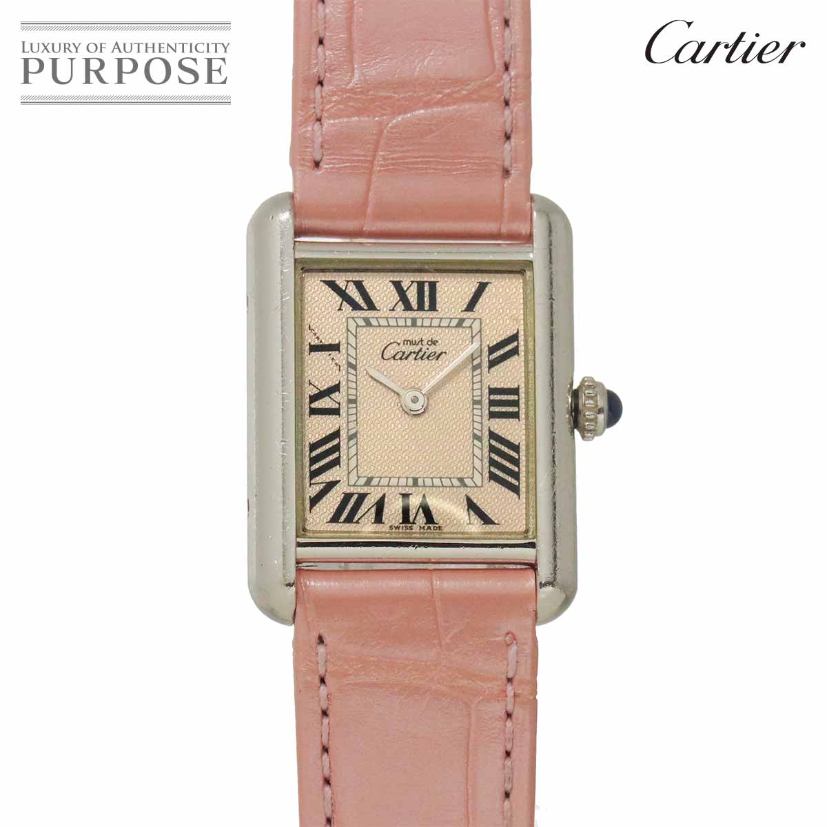 Cartier ミニタンクディヴァン WA301036 レディース 腕時計 K18YG