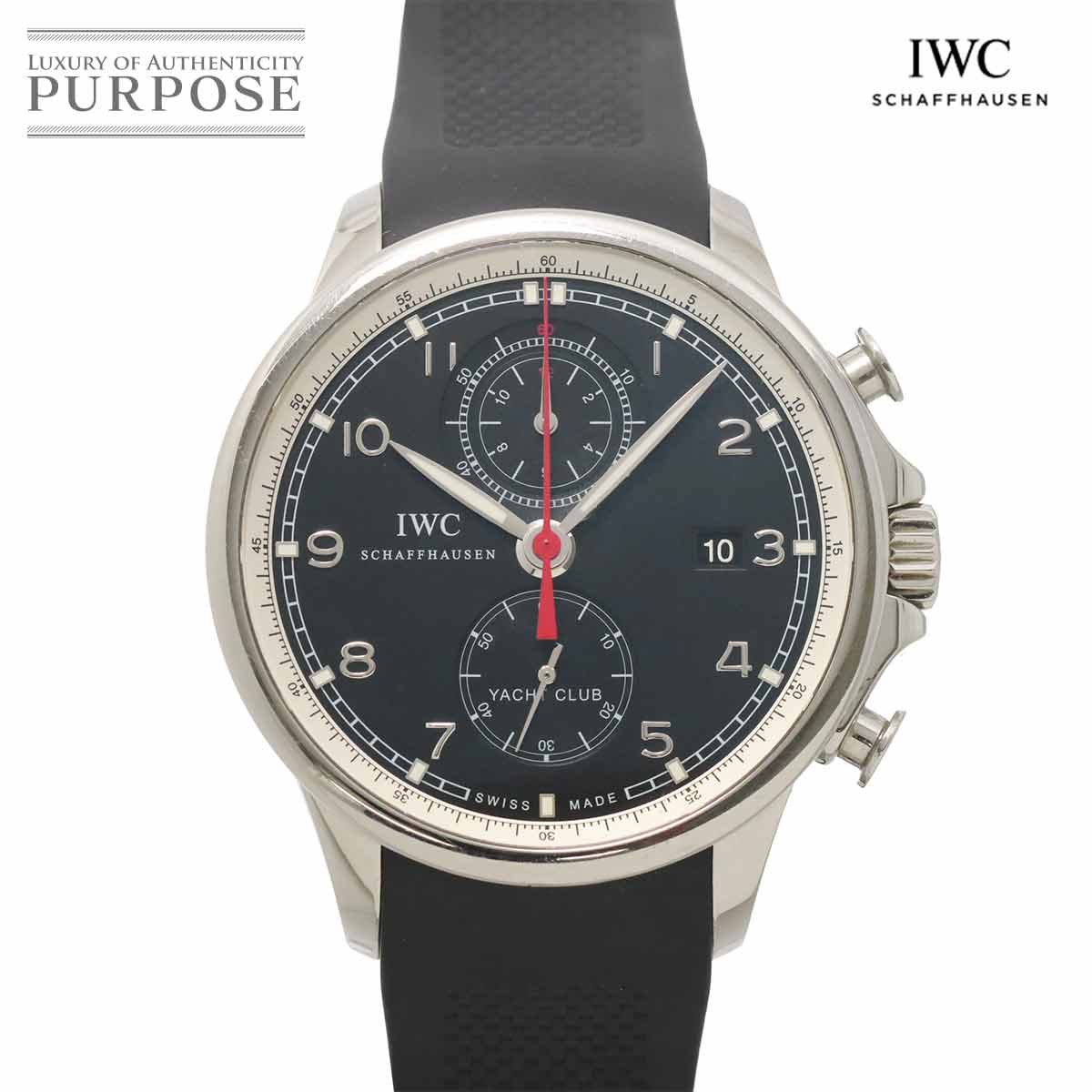 IWC ポルトギーゼ ヨットクラブ IW390210 クロノグラフ メンズ 腕時計 自動巻き インターナショナル ウォッチ カンパニー Portuguese 90330094