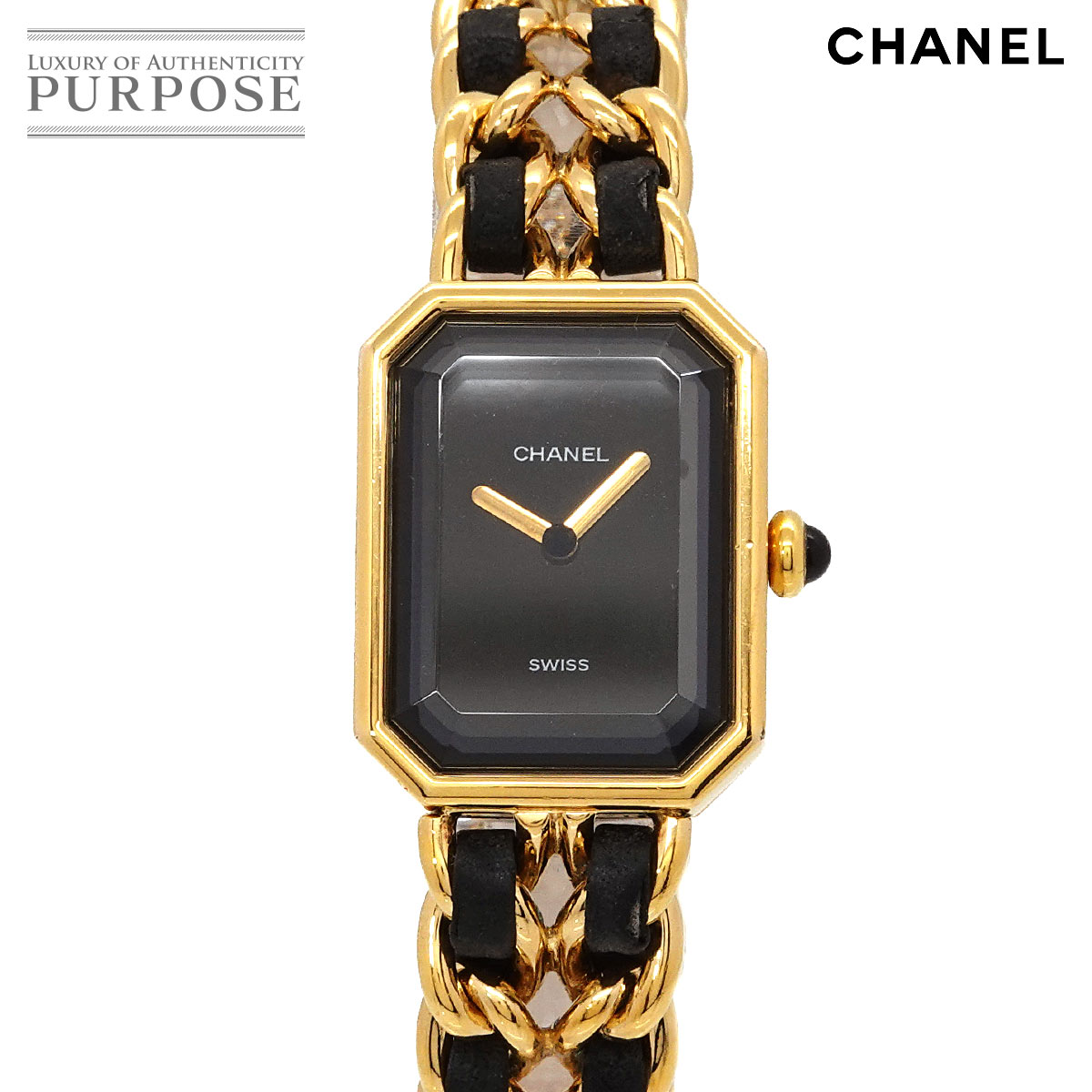 CHANEL プルミエール Sサイズ H0001 ヴィンテージ レディース 腕時計
