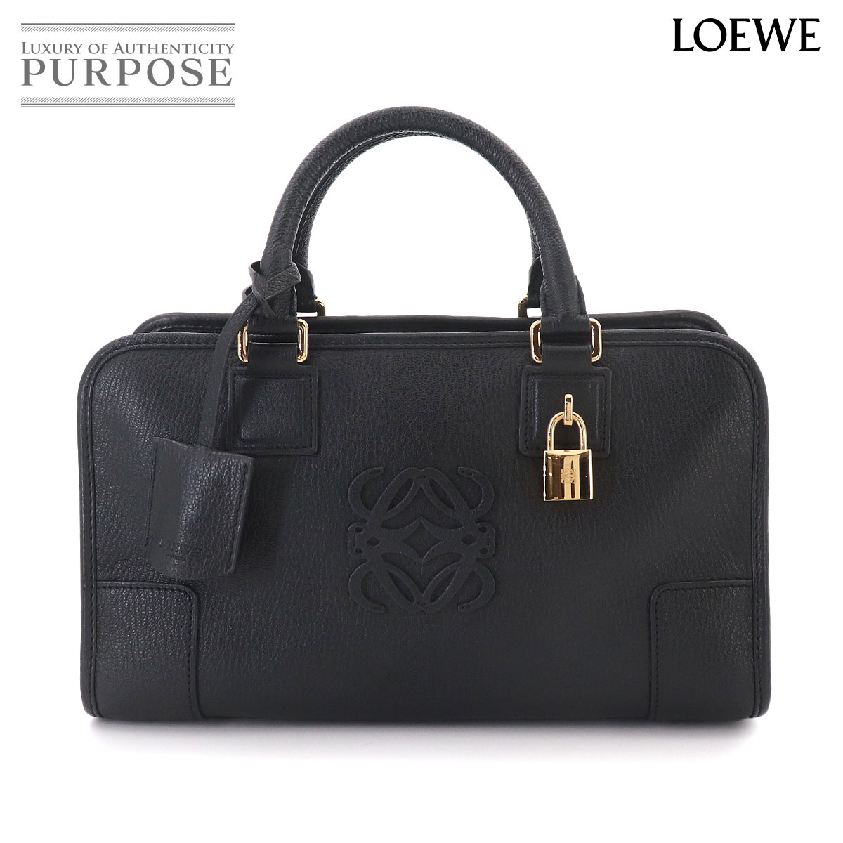 LOEWE パズルエッジ バッグ ラージ 2way ハンド ショルダー バッグ
