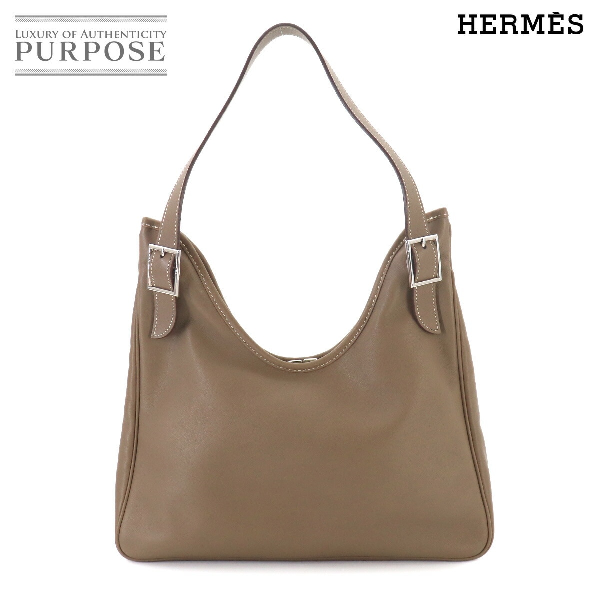 HERMES ネオ ドゥブルセンス 35 リバーシブル トート バッグ スイフト