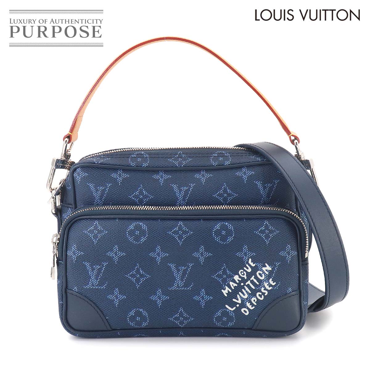 LOUIS VUITTON モノグラム ヘリテージ ナイル 2way ハンド ショルダー バッグ オーシャン M26823 RFID Nile ルイ ヴィトン 90329286