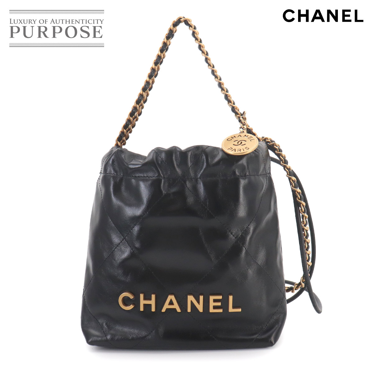 CHANEL マトラッセ 2way ハンド チェーン ウォレット 長財布