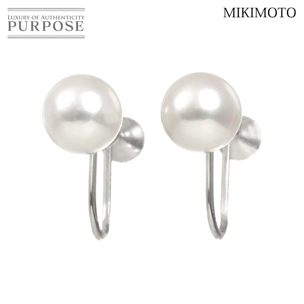 MIKIMOTO 9号 リング アコヤ真珠 8.1mm K18 YG イエローゴールド 750 