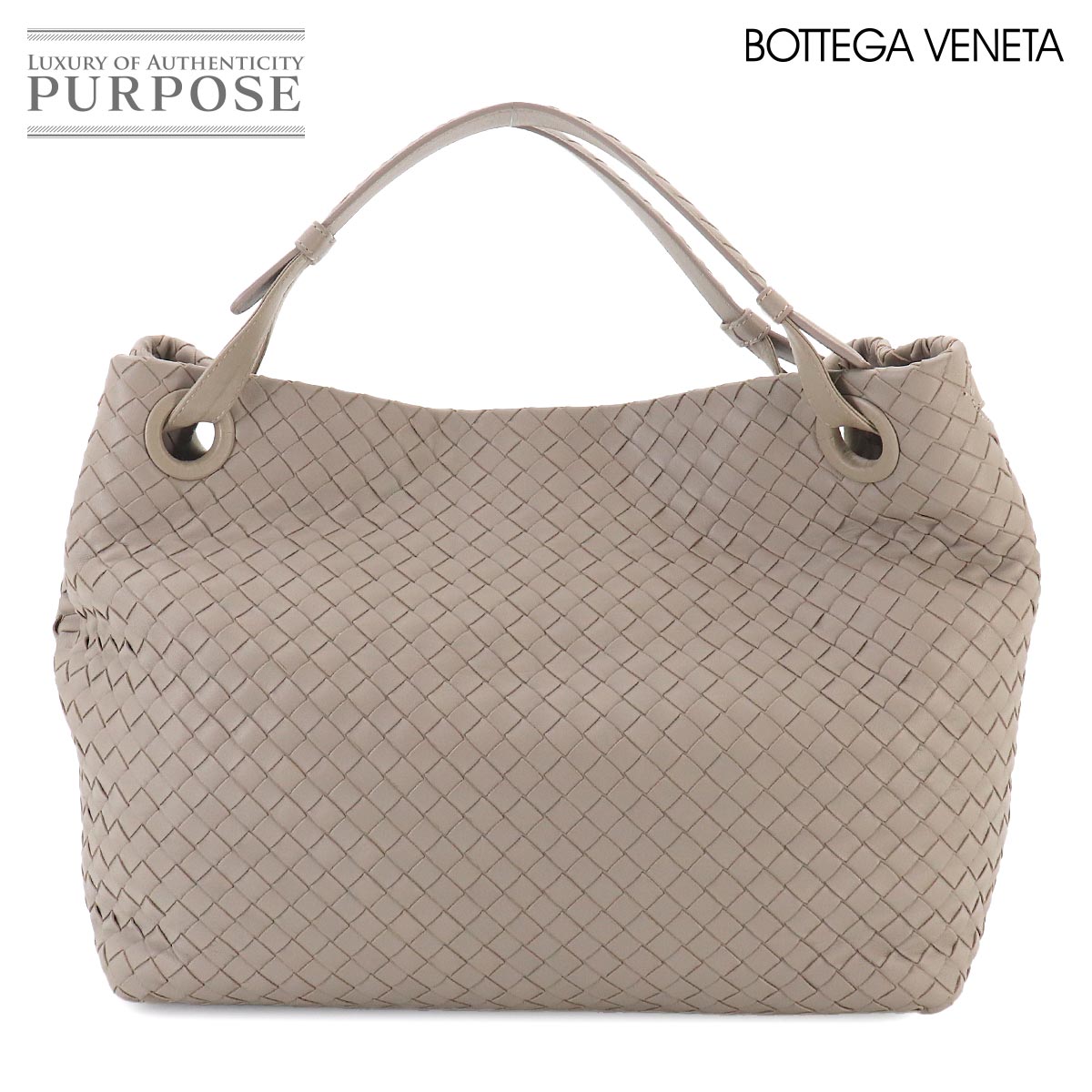 BOTTEGA VENETA マキシイントレチャート カードケース レザー ブラック