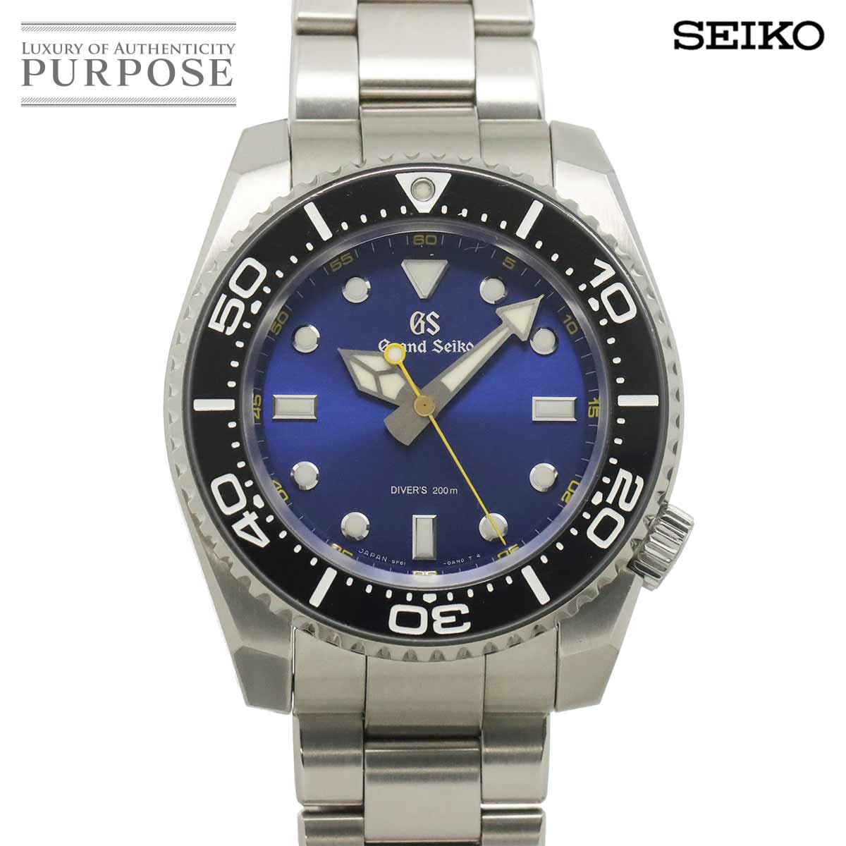 GRAND SEIKO スポーツコレクション SBGX337 メンズ 腕時計 9F61-0AL0 ブルー クォーツ ウォッチ Sport Collection グランドセイコー 90333195