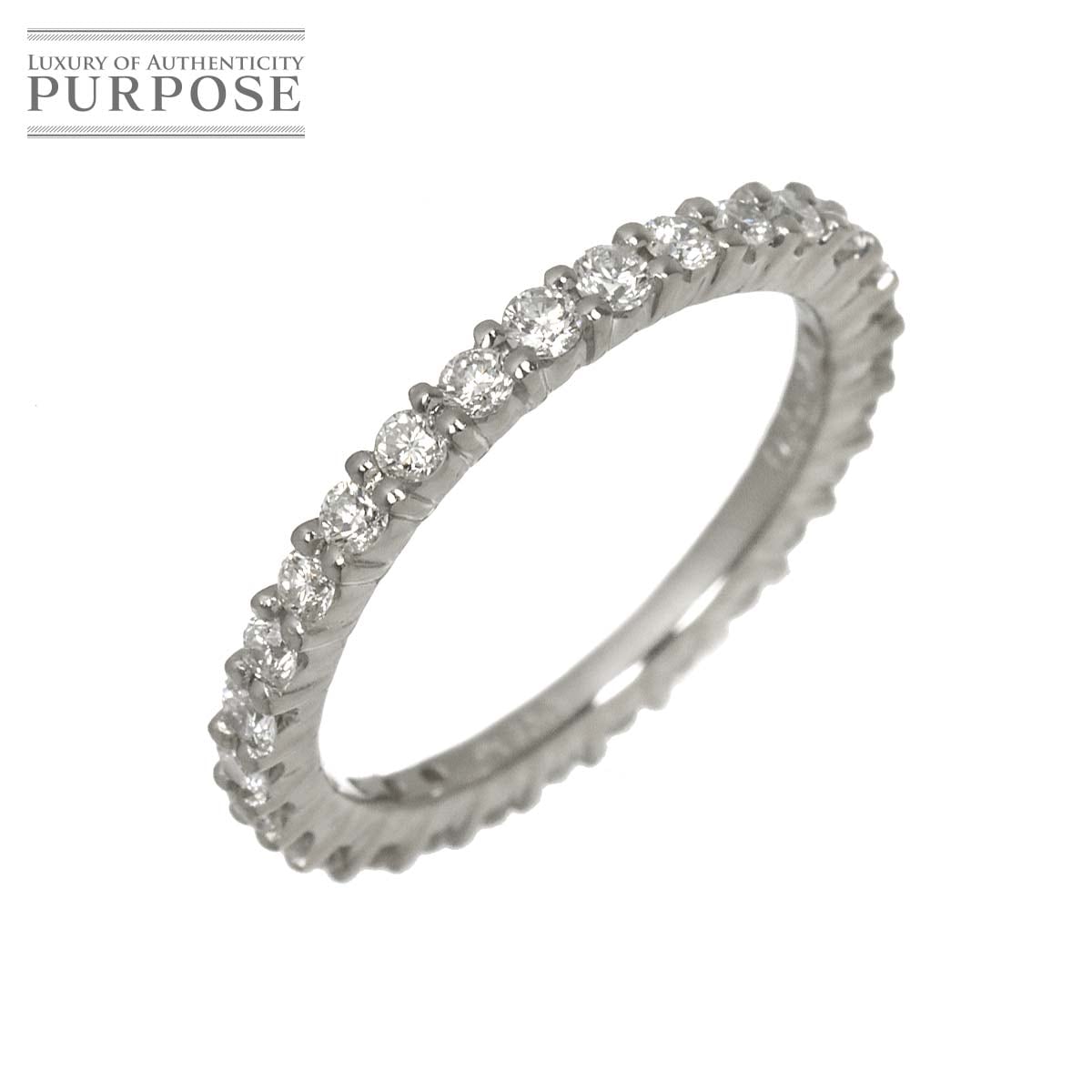 リング 7号 ダイヤ 0.53ct Pt プラチナ 指輪 Diamond Ring 90329318