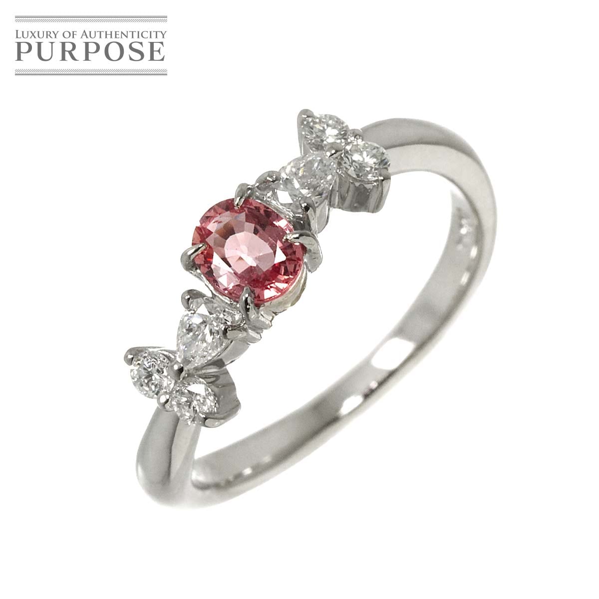 美品❗️13号✨アンブローズ❗️D0.50CT✨プラチナ　k18ダイヤモンドリング リング 13号 サファイヤ 0.87ct ダイヤ 0.15ct K18 WG ホワイト