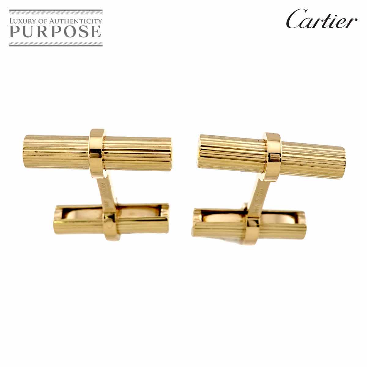 Cartier 2C カフス K14 YG イエローゴールド 585 Cuff links カルティエ 90327503